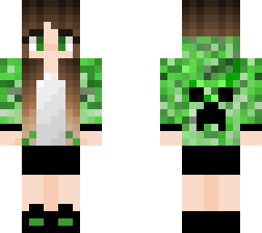 creeper hoodie girl