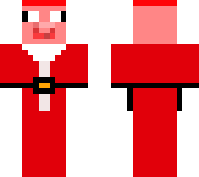 cursed pig santa!