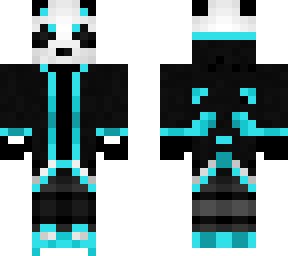 cyan panda