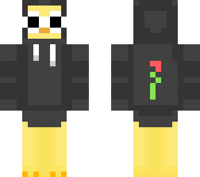 Duck With Clout Goggles And Rose Hoodie Not Mine Just Adding Pants Minecraft Skin
