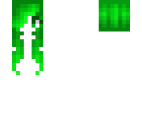 female hb - neon green flame fade