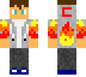 flaming boy