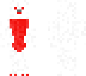 furry white and red
