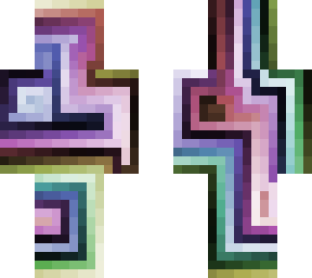 geometric color spiral