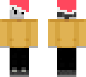 ghostbur (santa hat)