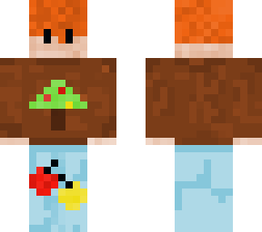 ginger christmas skin