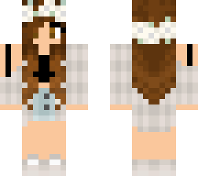 girl brown hair