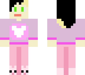 girl in pjs