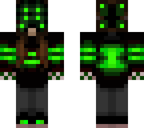 green spider person