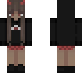 hooded devil girl