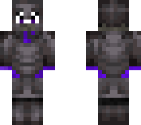 kid with netherite armour