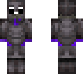 kid with netherite armour