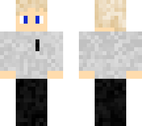 literally just me, as a minecraft skin (no glasses)