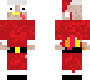 m.r gooble the torky as santa
