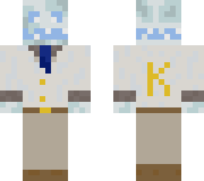 magma cube in a suit (ice)