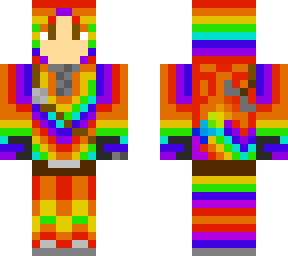 me in rainbow bbh suit