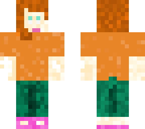 orange haired girl