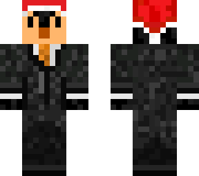orange penguin with hat