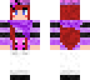 pig girl winter skin