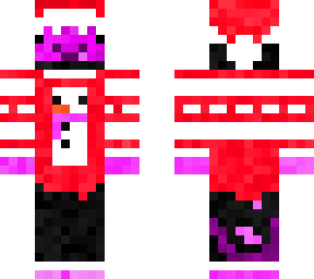 pink ender dragon christmas with hoodie