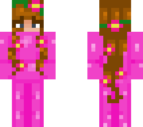 pink in among us with helmet off