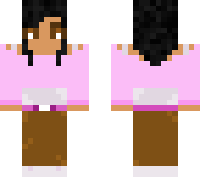 pink shirt with white undershirt