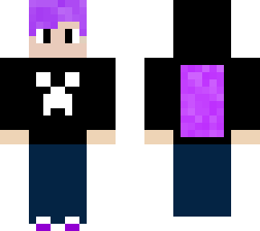 purple shaurzzz boi with blue pants