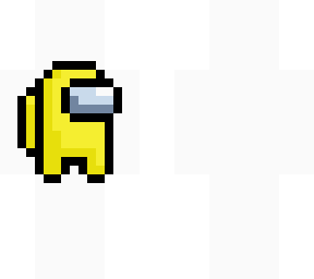 random yellow among us dude