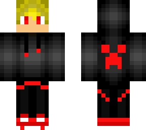 red night hoodie
