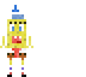 working spongebob