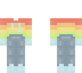 ~rainbow hoodie~
