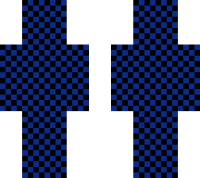 3d dot character (blue)