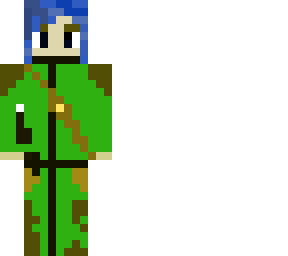 a man on war suit