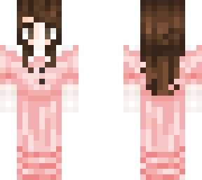 acelina in pink casual gown