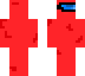 amongus skin red!
