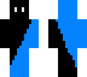black and blue blob