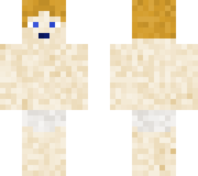 blond boy skin base