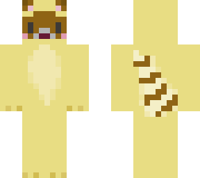 blonde raccoon