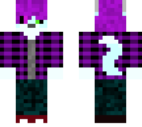 blu the confuseded corgi (purple flannel)