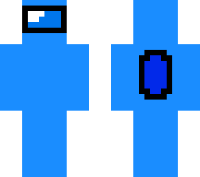 blue among us skin