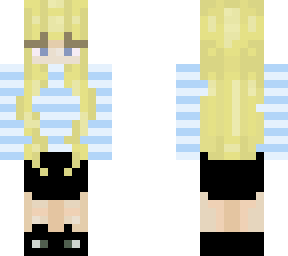 blue stripes