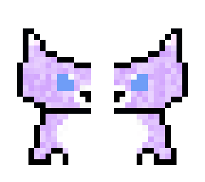 cat pixel art
