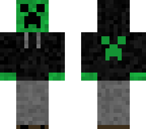 creeper hoodie (hood up)