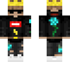 cyan rose crown kid