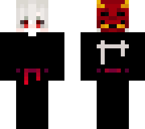 demon ninja white