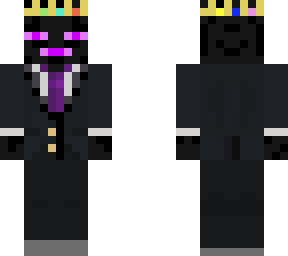 enderman with suit