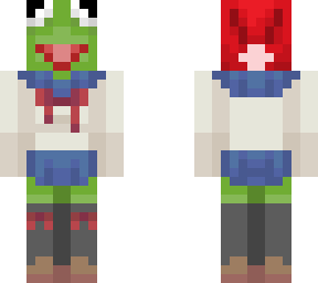 kermit-chan but christmas