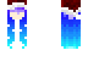 long hair girl (christmas)