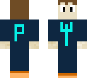 minecraft bluethunde skin (posiedon version)