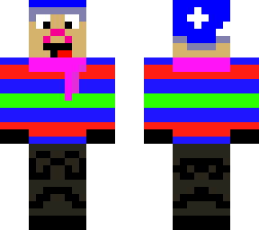 minecraft gamer winter version